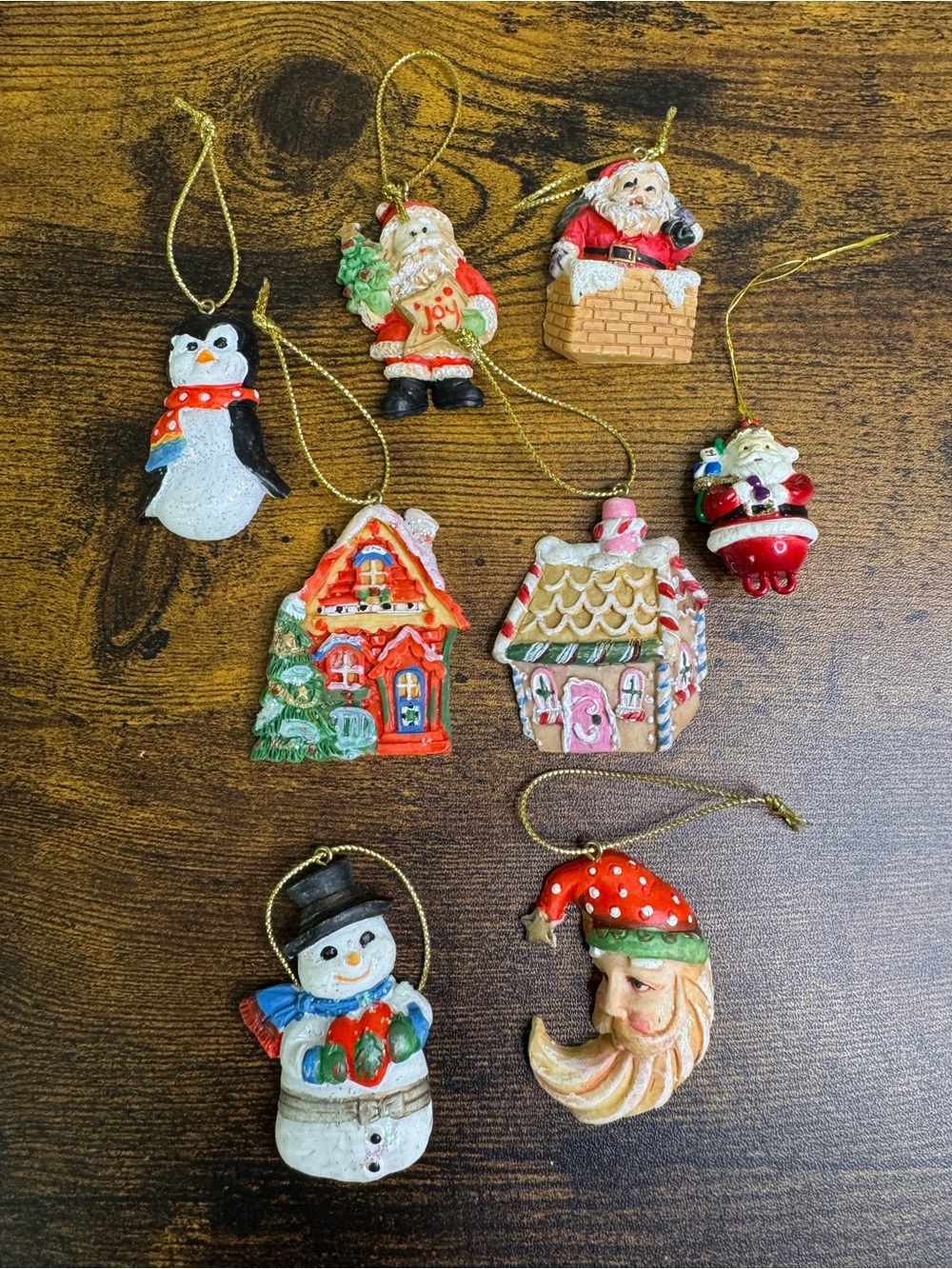 Vintage 90’s Christmas Tree Ornaments - Kitsch Nostalgic Retro
